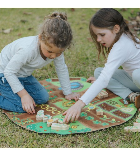 Tapete Cultivar e Colher no Jardim - Garden Grow & Gather